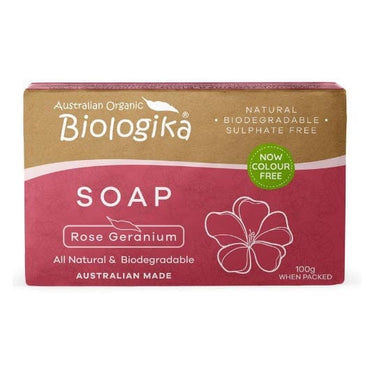 Biologika Soap Rose and Geranium 100g